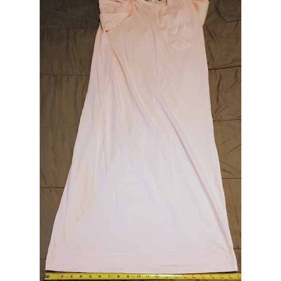 J.Crew T-Shirt Dress Womens Small Pink Pocket Short Sleeve Crewneck Casual - Picture 1 of 7